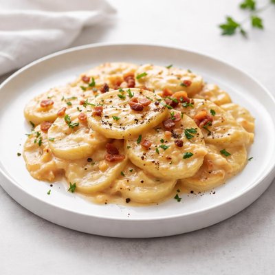 Image of Slow Cooker Cheese Potatoes