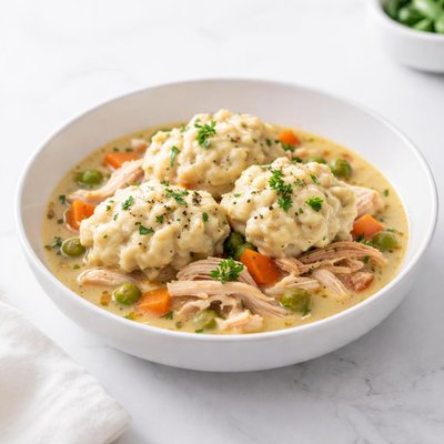 Image of Slow Cooker Chicken and Dumplings