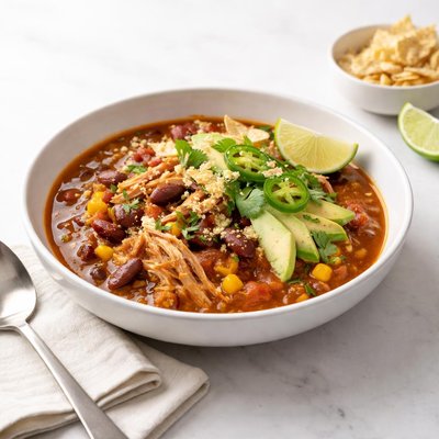Image of Slow Cooker Chicken Chili