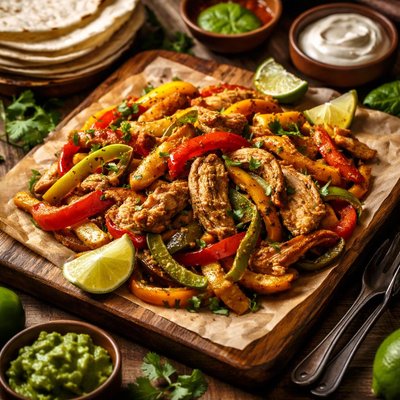 Image of Slow Cooker Chicken Fajitas