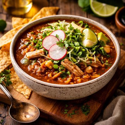 Image of Slow Cooker Chicken Pozole