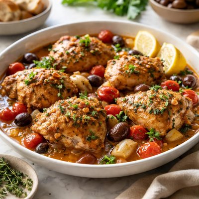 Image of Slow Cooker Chicken Provencal