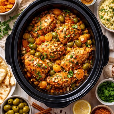 Image of Slow Cooker Chicken Tagine