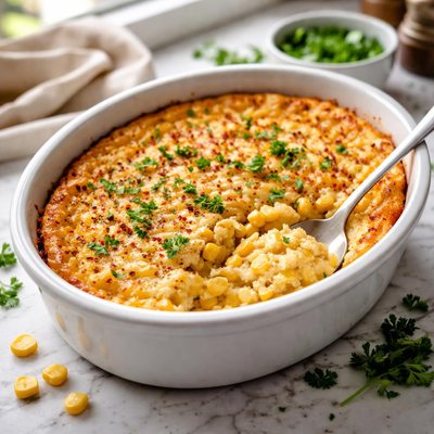 Image of Slow Cooker Corn Pudding