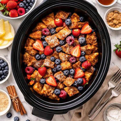 Image of Slow Cooker French Toast Casserole