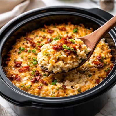 Image of Slow Cooker Hash Browns Casserole