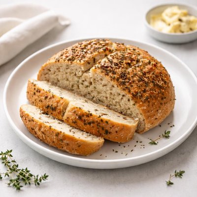 Image of Slow Cooker Herb Bread