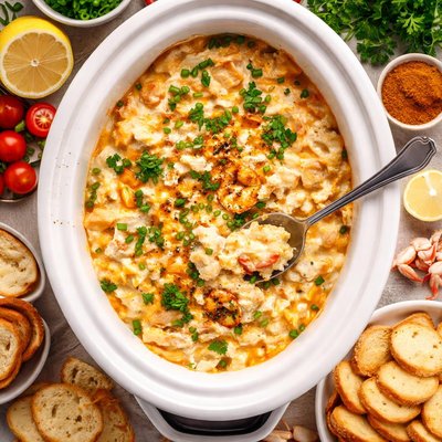 Image of Slow Cooker Hot Crab Dip