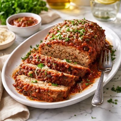 Image of Slow Cooker Italian Meatloaf