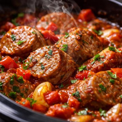 Image of Slow Cooker Italian Sausage