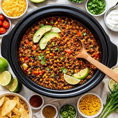 Image of Slow Cooker Lentil Chili