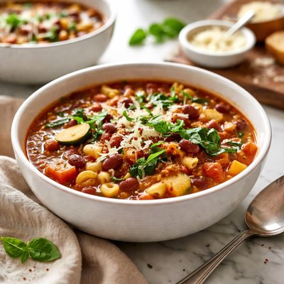 Image of Slow Cooker Minestrone Soup