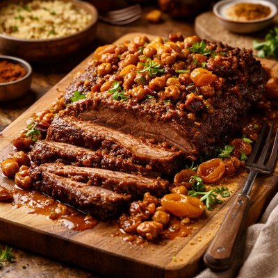 Image of Slow Cooker Moroccan Brisket