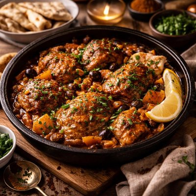 Image of Slow Cooker Moroccan Chicken