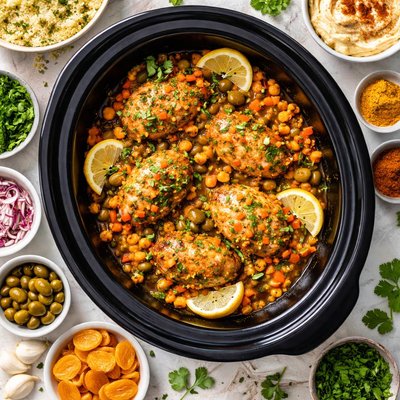 Image of Slow Cooker Moroccan Spiced Chicken