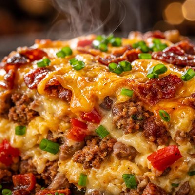 Image of Slow Cooker Overnight Breakfast Casserole