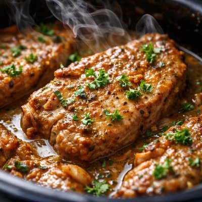 Image of Slow Cooker Pork Chops Crock Pot