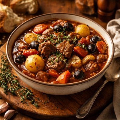 Image of Slow Cooker Provencal Beef Stew