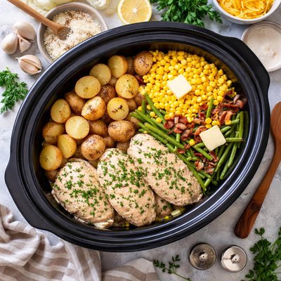 Image of Slow Cooker Ranch Dinner
