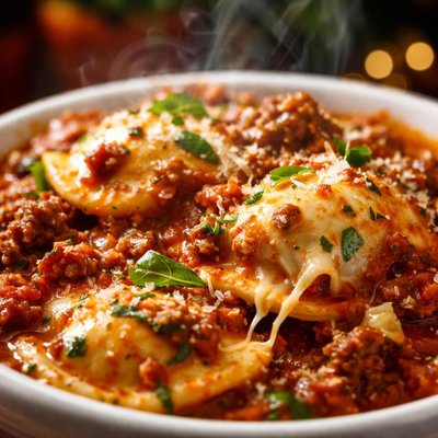 Image of Slow Cooker Ravioli Casserole