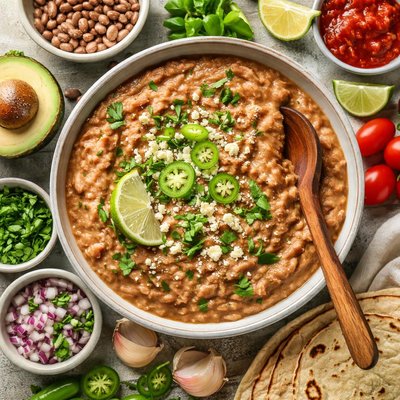 Image of Slow Cooker Refried Beans