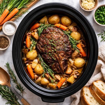 Image of Slow Cooker Savory Pot Roast