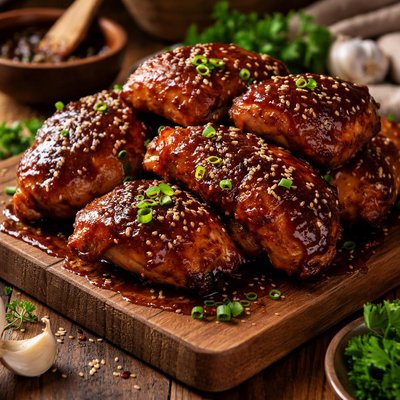 Image of Slow Cooker Sticky Chicken