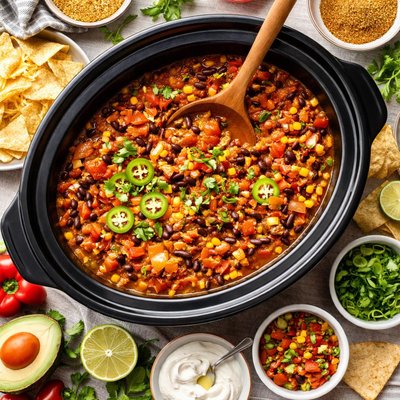 Image of Slow Cooker Taco Soup