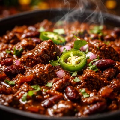 Image of Slow Cooker Texas Style Chili Con Carne