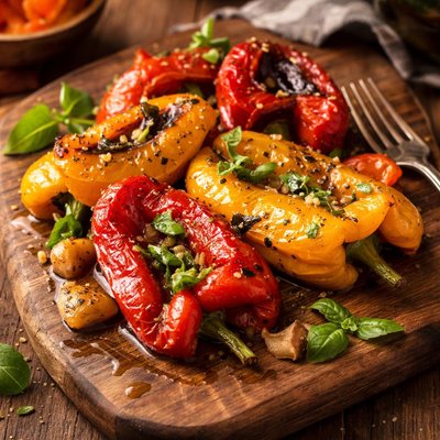 Image of Slow Roasted Bell Peppers