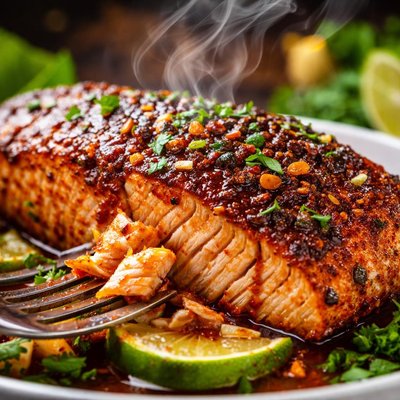 Image of Slow Roasted Chipotle Salmon