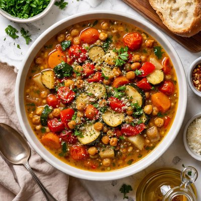 Image of Slow Roasted Vegetable Soup