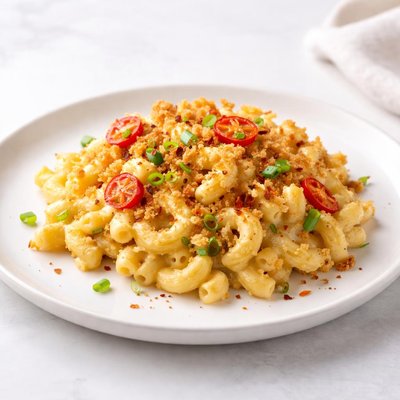 Image of Smart Baked Mac Cheese with a Kick
