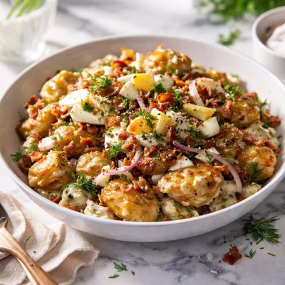 Image of Smashed Potato Salad