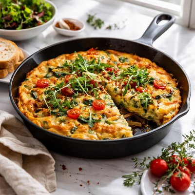 Image of Smoked Cheese Frittata
