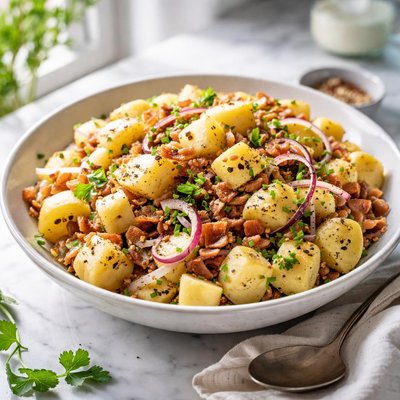 Image of Smoked Cheese Gouda or Alps Potato Salad