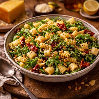 Image of Smoked Gouda and Arugula Pasta Salad