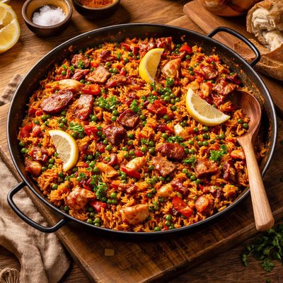 Image of Smoked Ham Paella