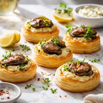 Image of Smoked Oyster Puffs