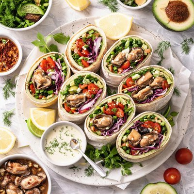 Image of Smoked Oyster Roll