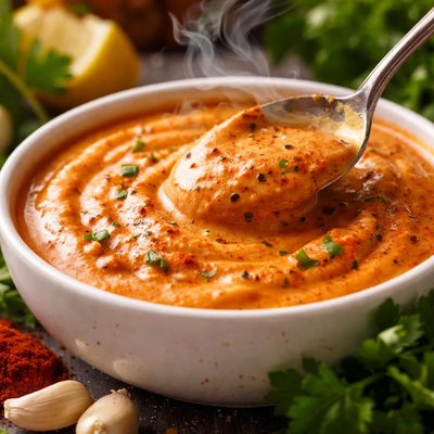 Image of Smoked Paprika Sauce for Asparagus and Other Veggies