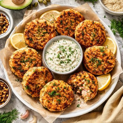 Image of Smoked Salmon Fish Cakes