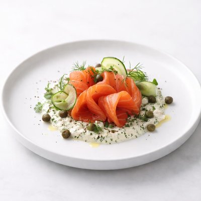 Image of Smoked Salmon Red Lion Inn Style