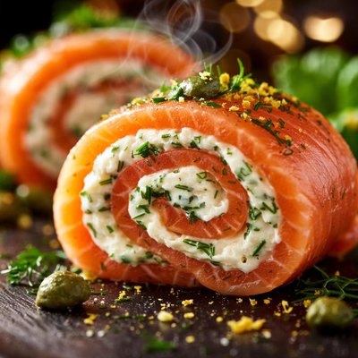 Image of Smoked Salmon Roulade