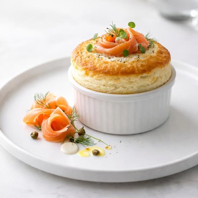 Image of Smoked Salmon Souffle