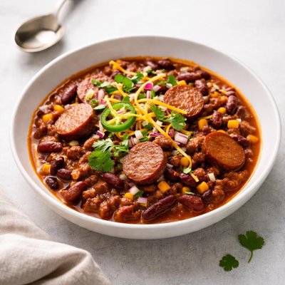 Image of Smoked Sausage Chili