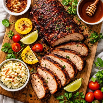 Image of Smoked Sweet Cajun Pork Loin