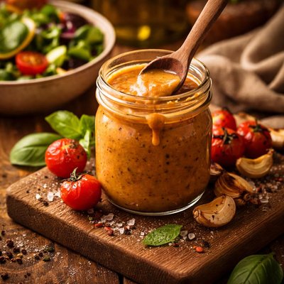 Image of Smoked Tomato Salad Dressing