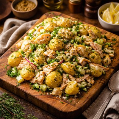 Image of Smoked Trout Potato Salad