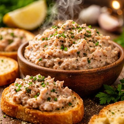 Image of Smoked Tuna Pate with Crostini